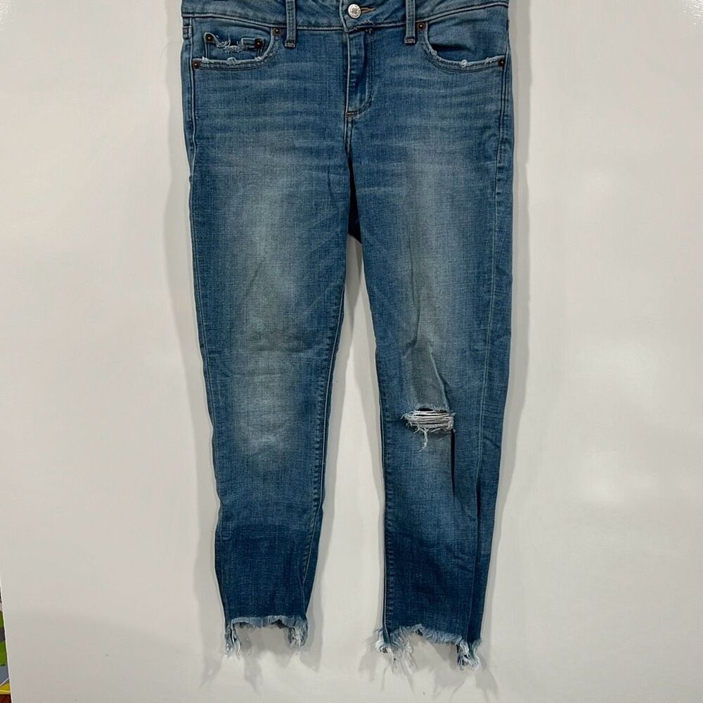 Lucky Brand Lolita Crop Jeans Size 4/27 Distressed‎